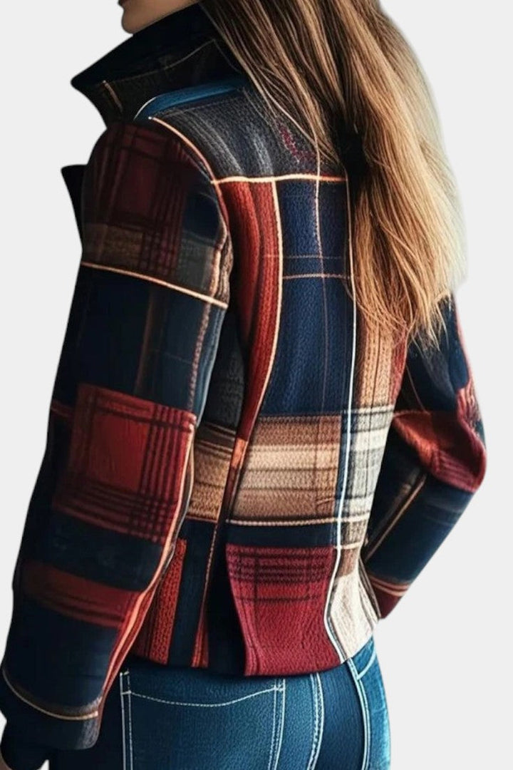 Bridget | Timeless Check Cropped Jacket