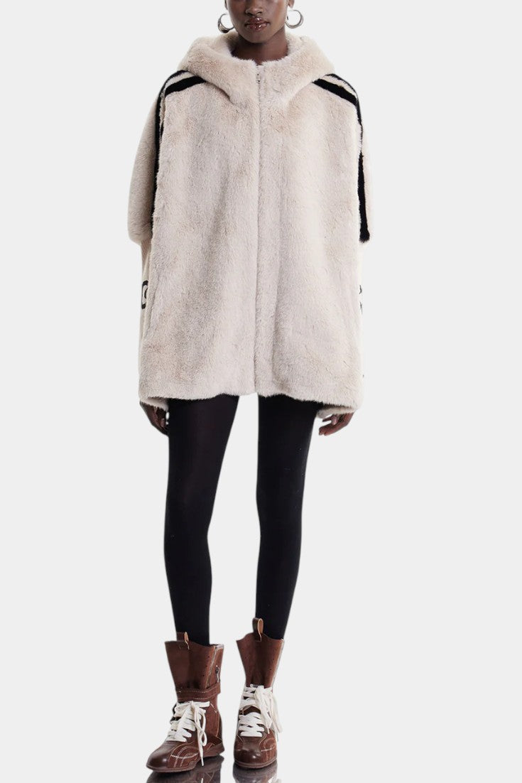 Cornelia | Plush Hooded Jacket