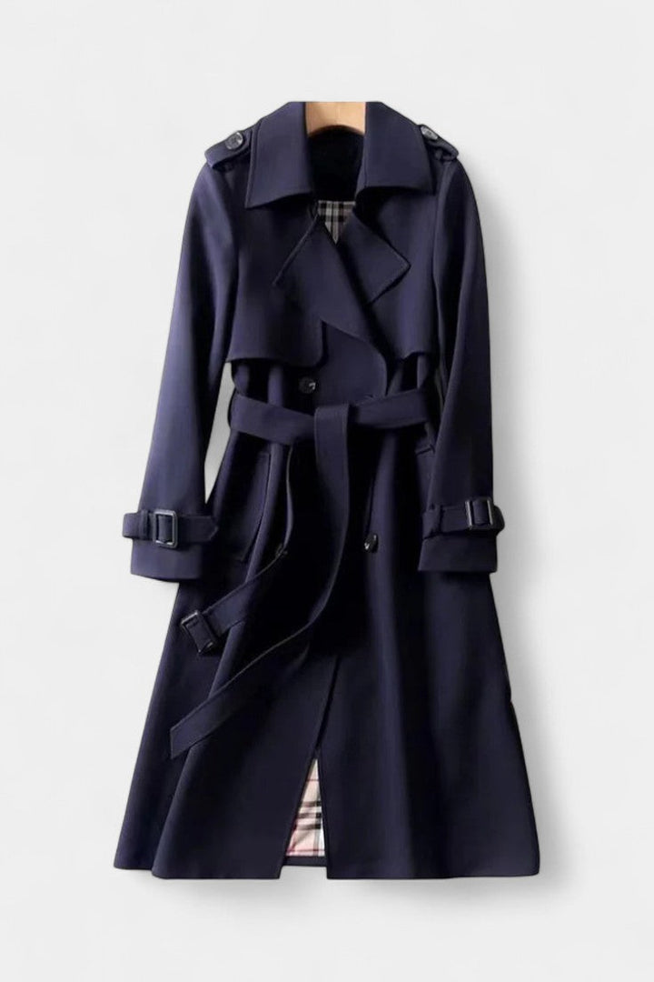 Margaux | Belted Double-Breasted Trench Coat