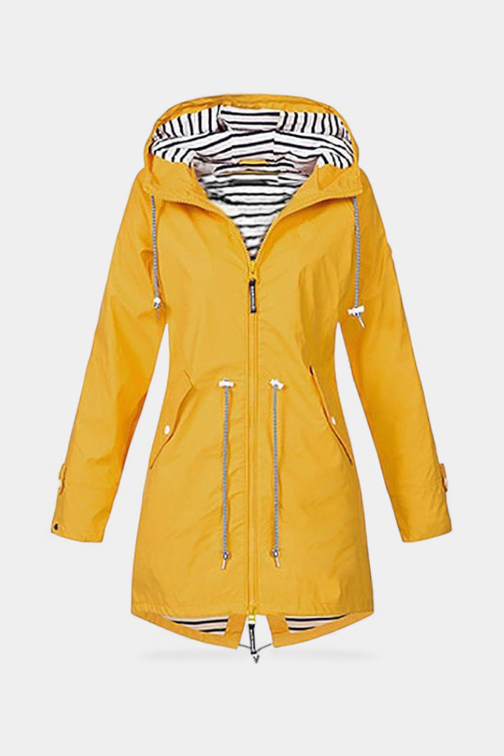Odessa | Adjustable Hooded Rain Jacket