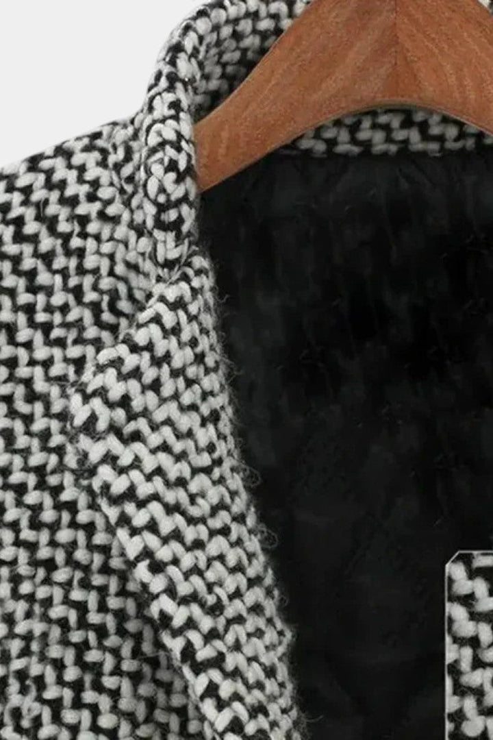 Liliane | Textured Longline Coat