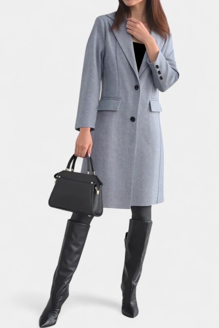 Yvonne | Tailored Mid-Length Coat