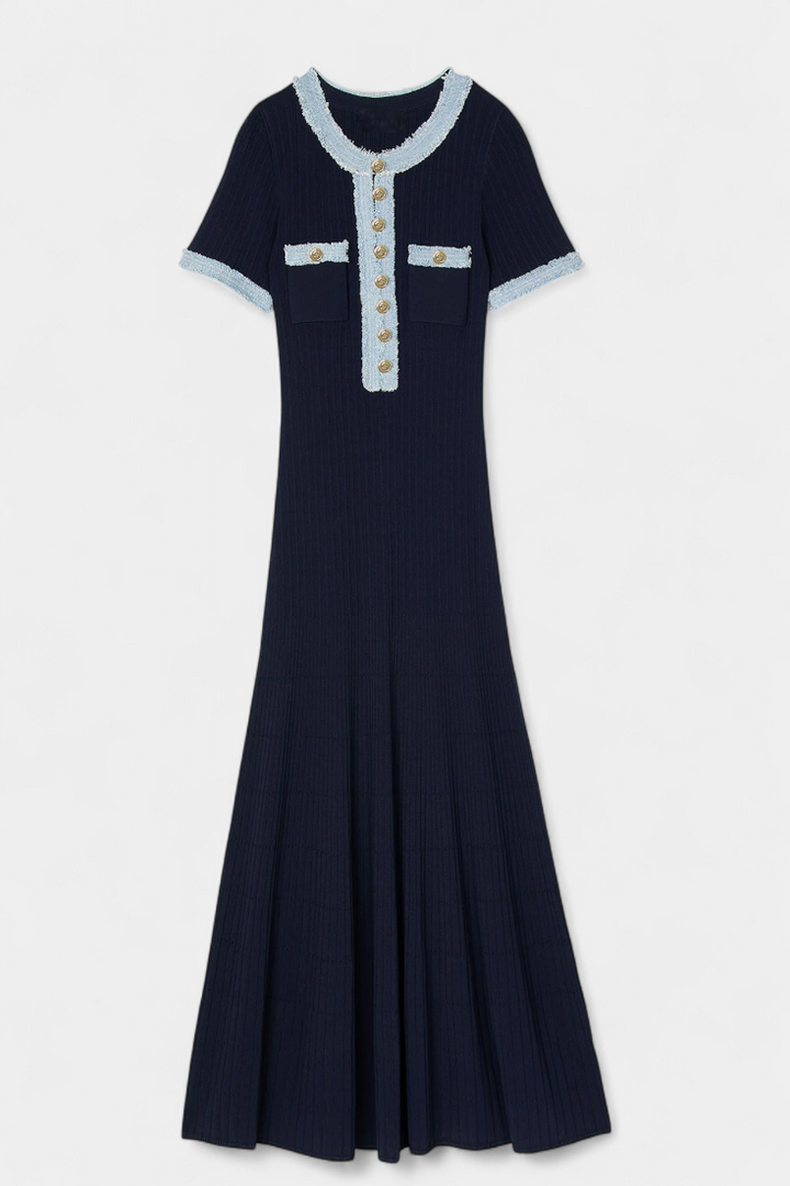 Estella | Refined Knit Midi Dress