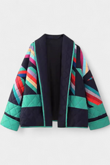 Roselle | Quilted Open-Front Jacket