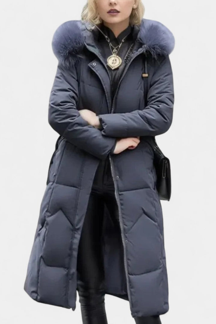 Noelle | Longline Hooded Winter Coat