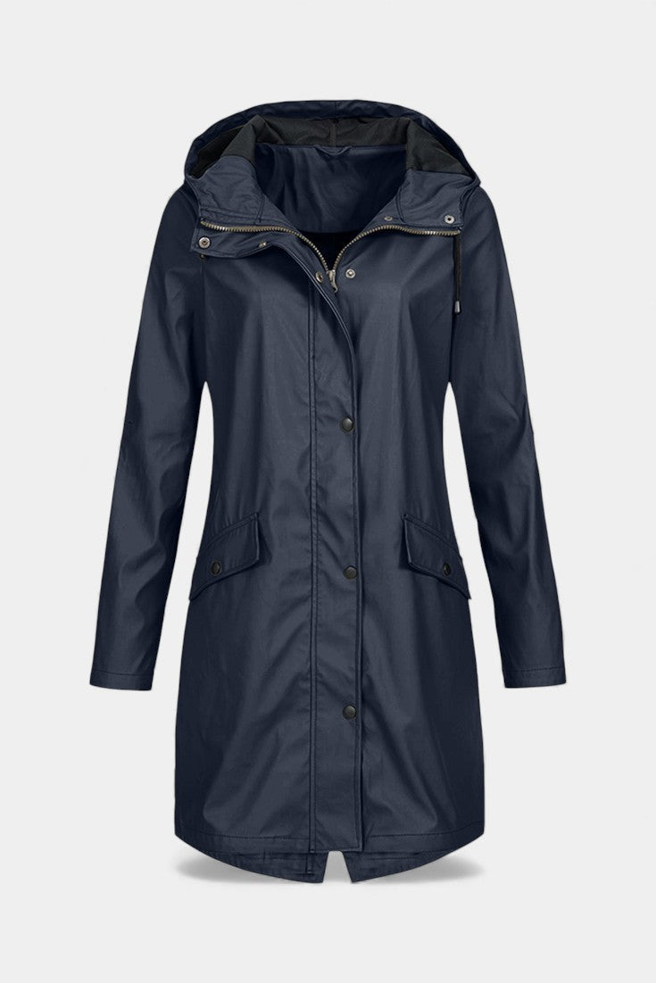 Daphne | Longline Hooded All-Weather Parka