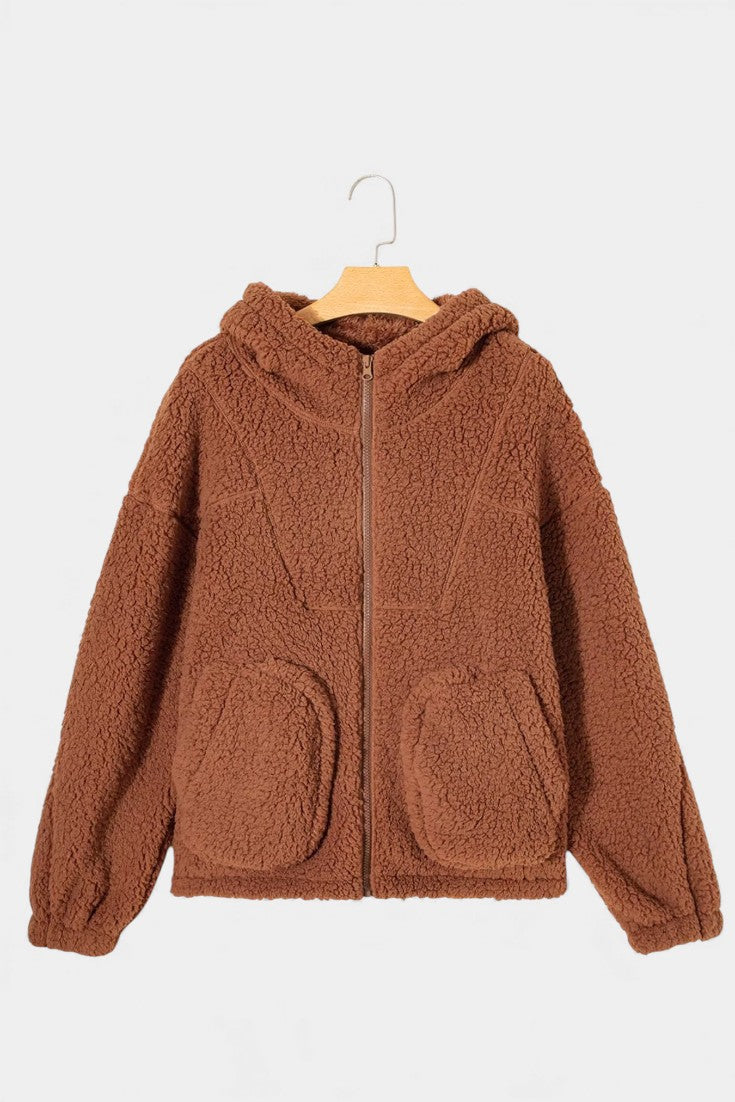 Juliette | Cozy Hooded Zip Jacket