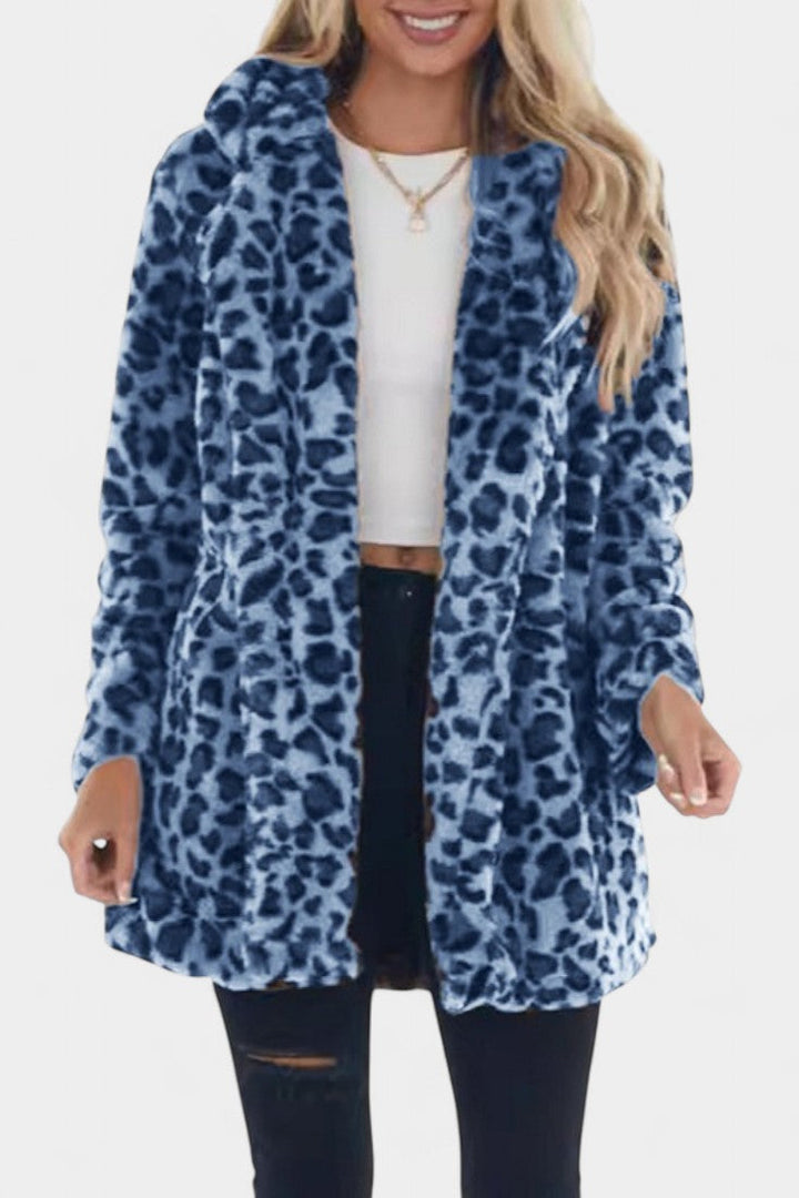 Magnolia | Leopard Print Longline Coat