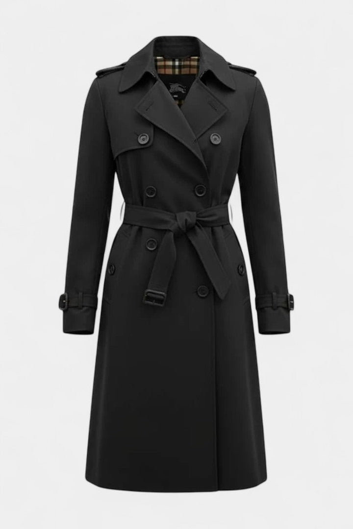 Lenora | Belted Double-Breasted Trench Coat