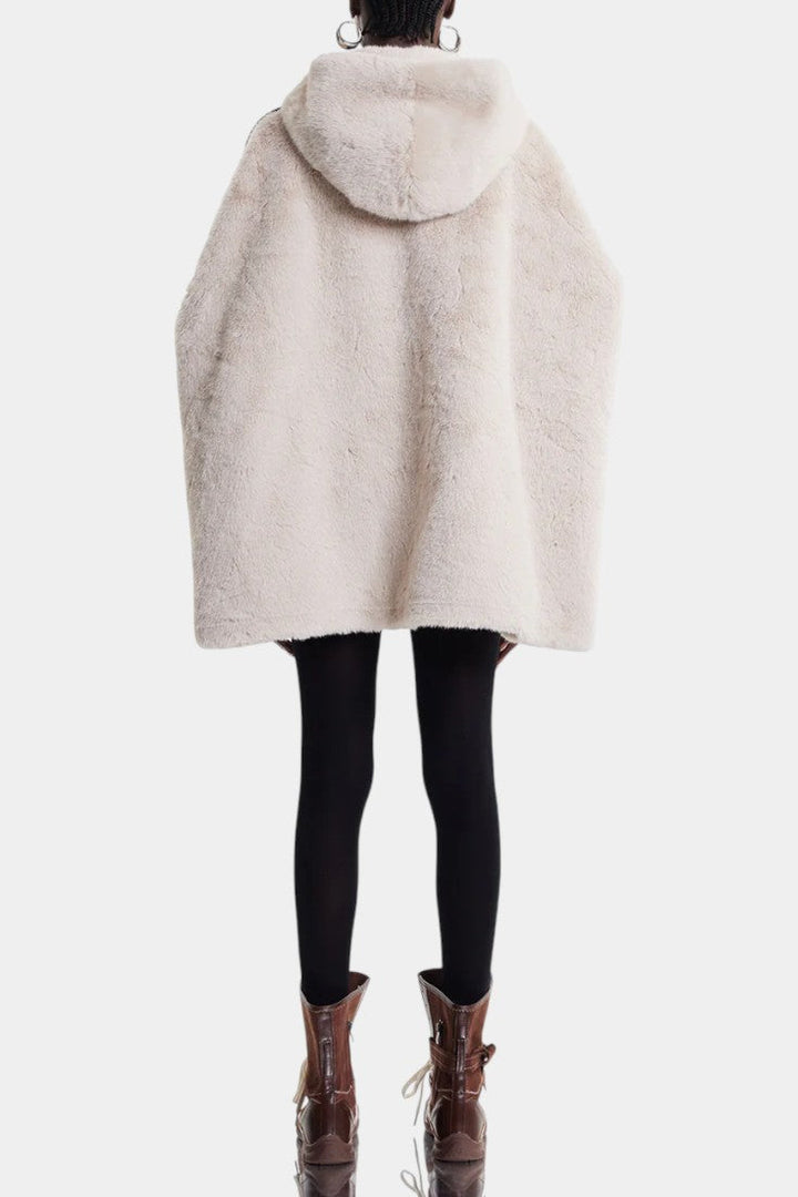 Cornelia | Plush Hooded Jacket