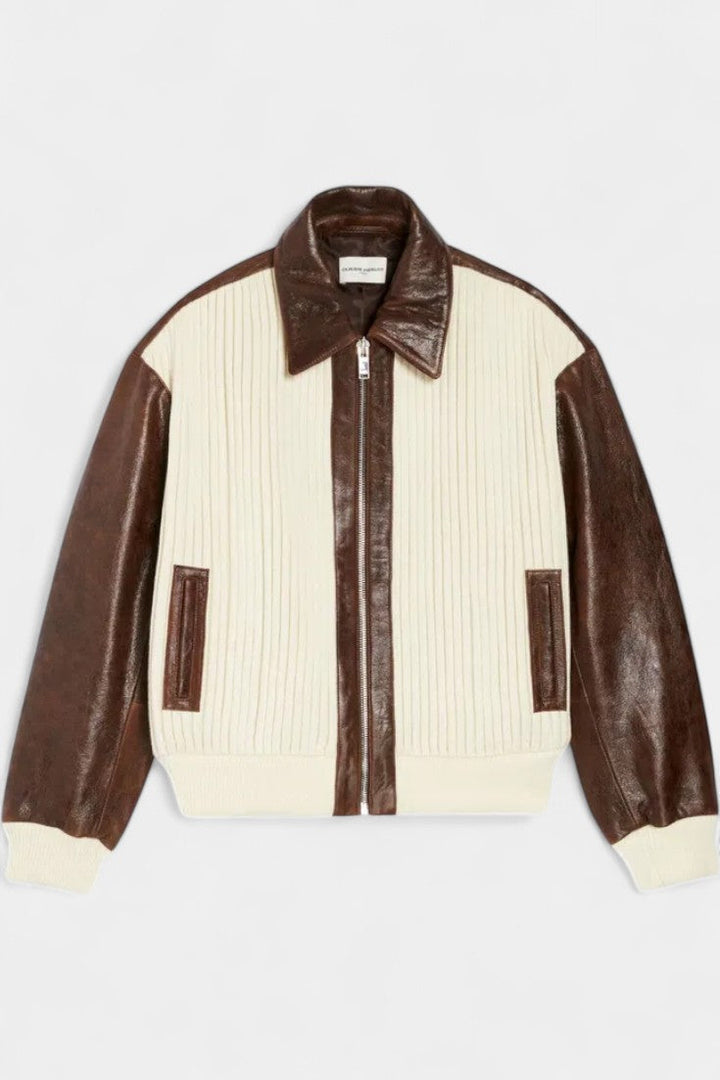 Patricia | Color-Block Bomber Jacket