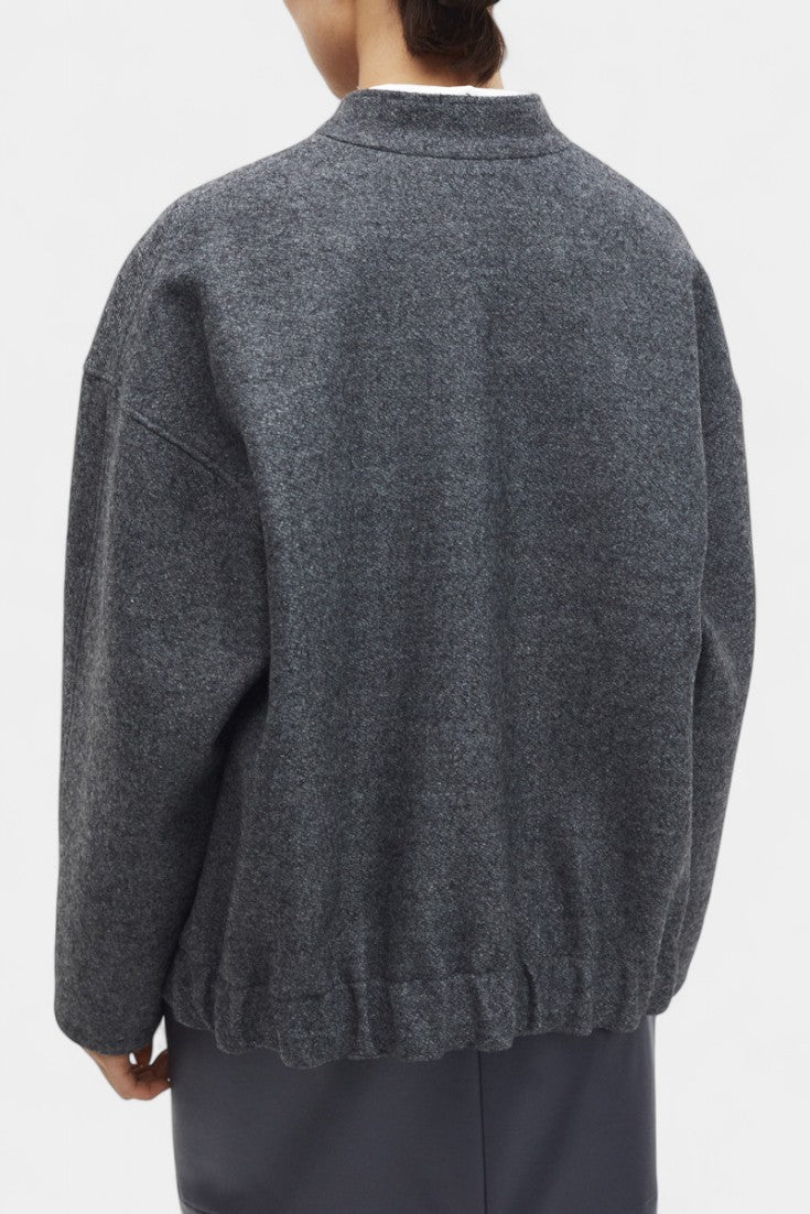 Josette | Cozy Textured Bomber Jacket