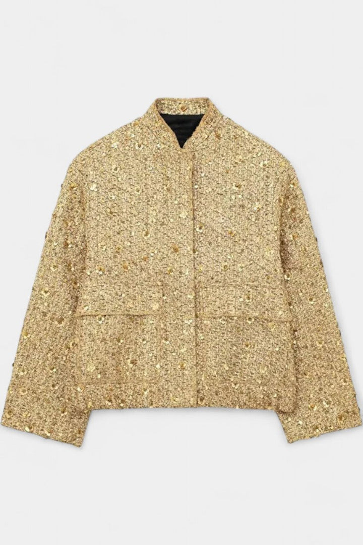 Isabeau | Shimmering Textured Jacket