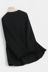 Marlowe | Relaxed Drawstring Cape Coat