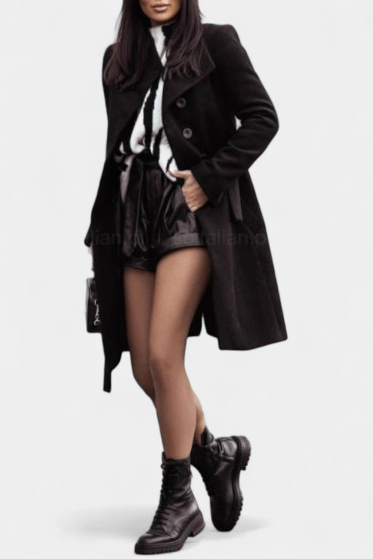 Blair | Belted Long Trench Coat