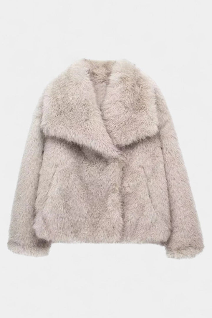 Sylvia | Plush Oversized Statement Coat