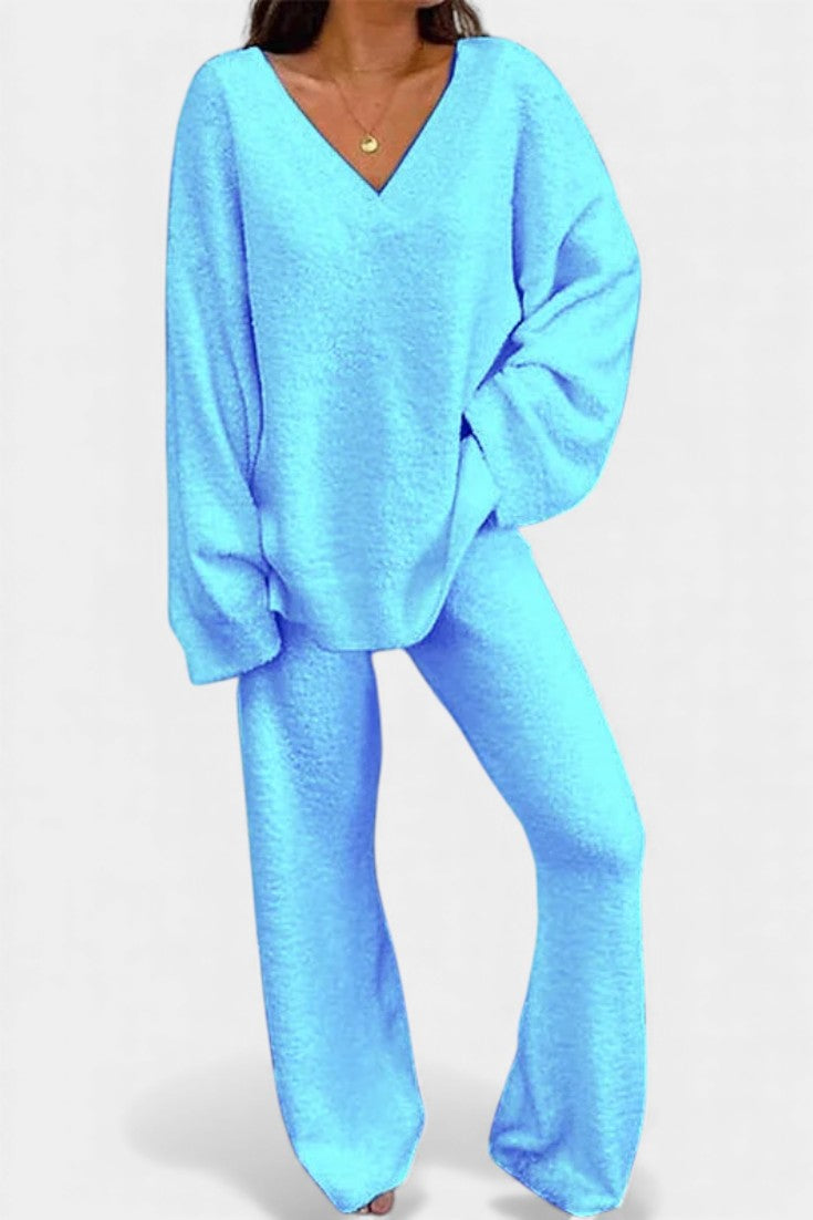 Delphina | Soft Lounge Two-Piece Set