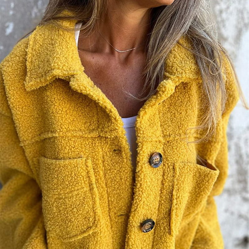 Lindsay | Cozy Textured Button Jacket