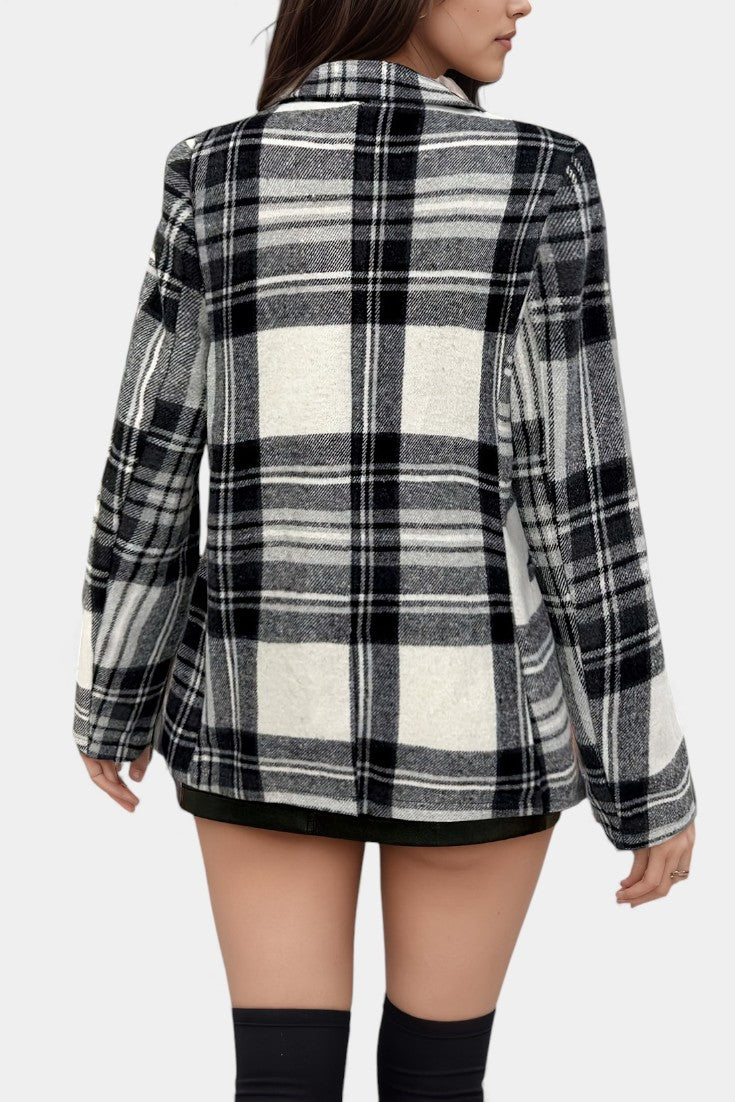 Seraphina | Refined Checked Blazer