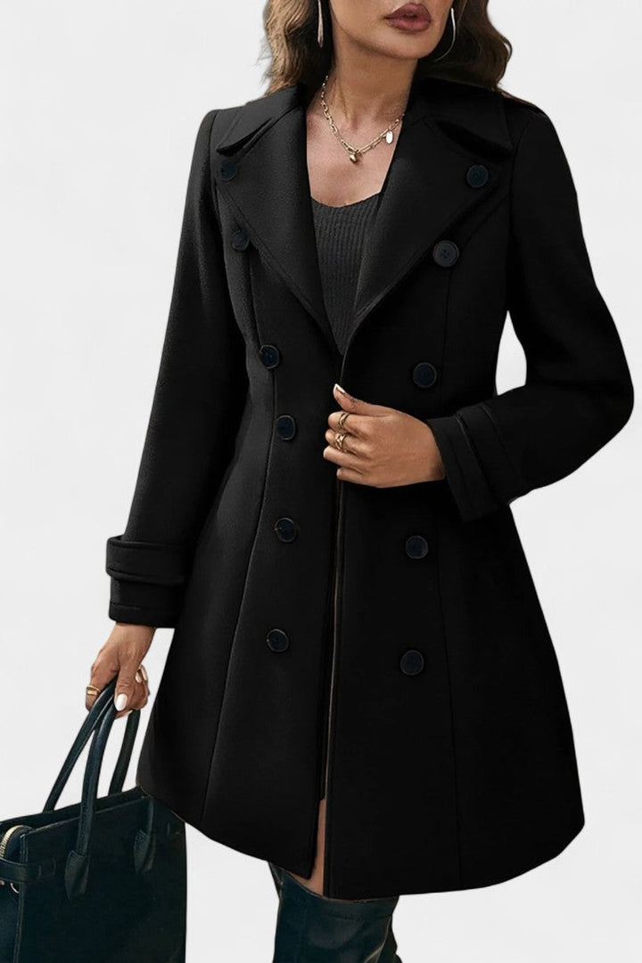 Celia | Tailored Double-Breasted Coat