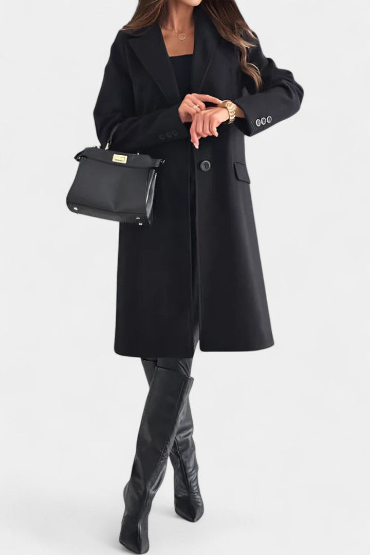 Yvonne | Tailored Mid-Length Coat