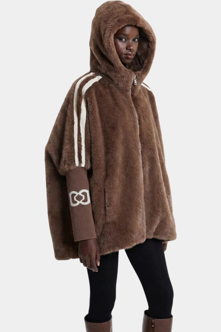 Cornelia | Plush Hooded Jacket
