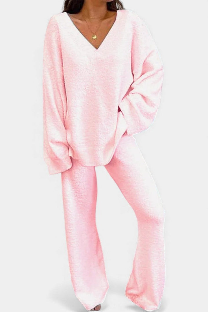 Delphina | Soft Lounge Two-Piece Set