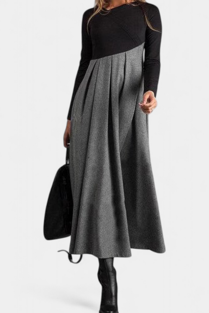 Rhiannon | Pleated Maxi Dress