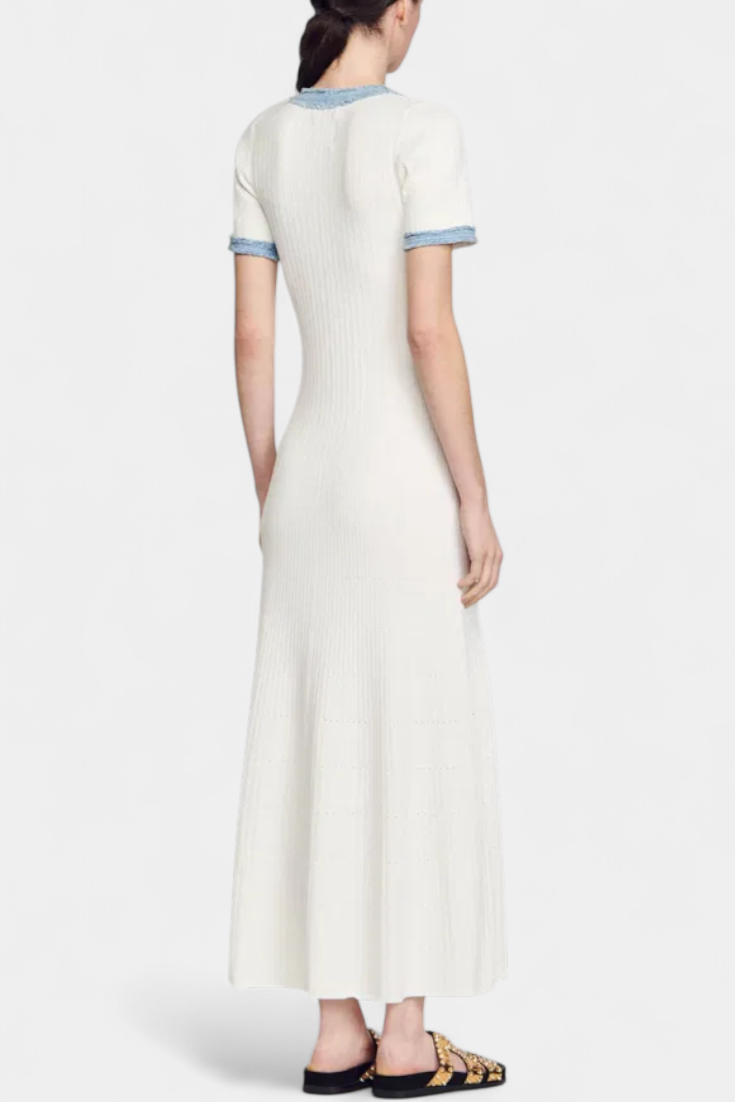 Estella | Refined Knit Midi Dress