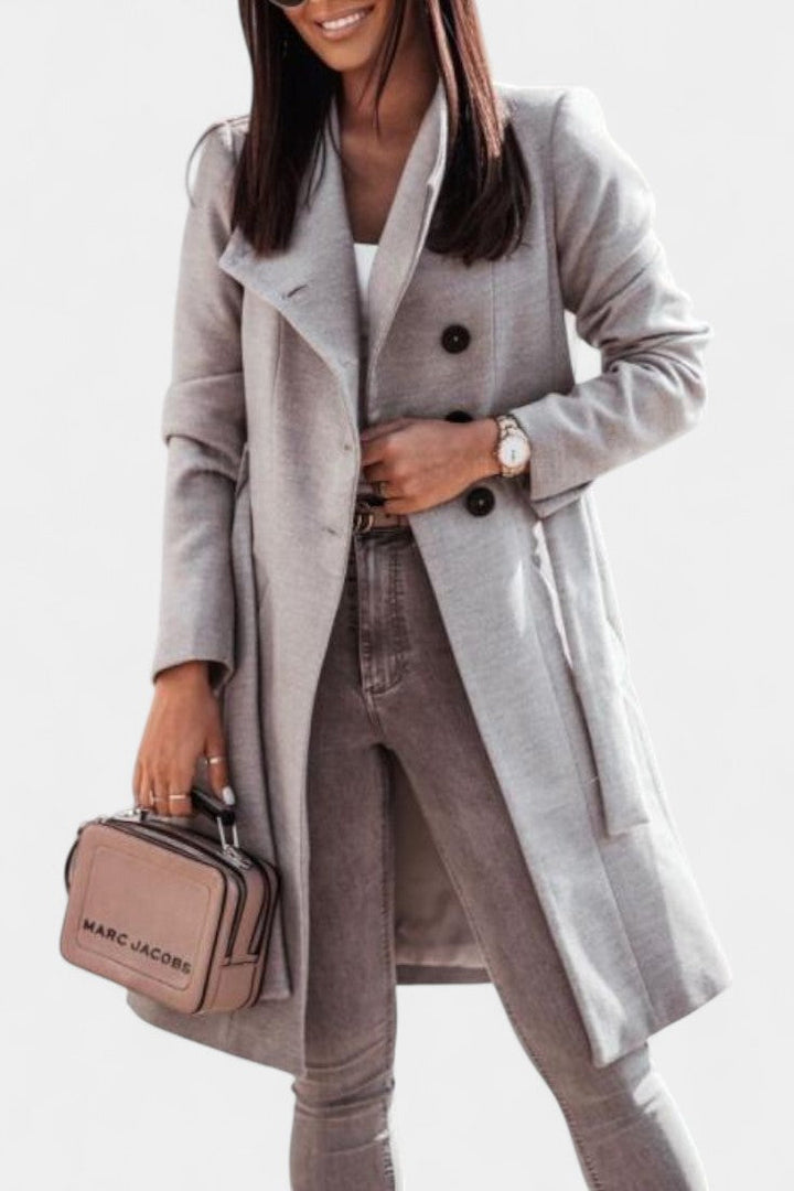 Blair | Belted Long Trench Coat