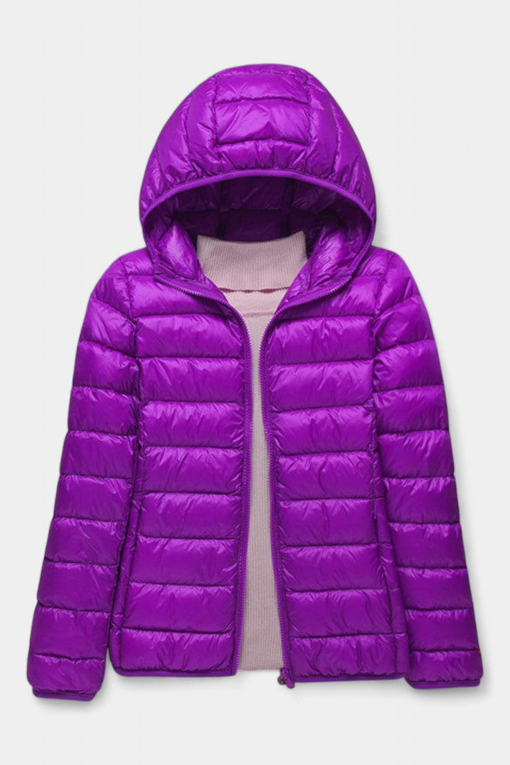 Amara | Lightweight Quilted Hooded Jacket