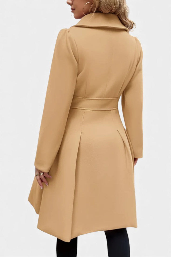 Georgette | Double-Breasted A-Line Coat