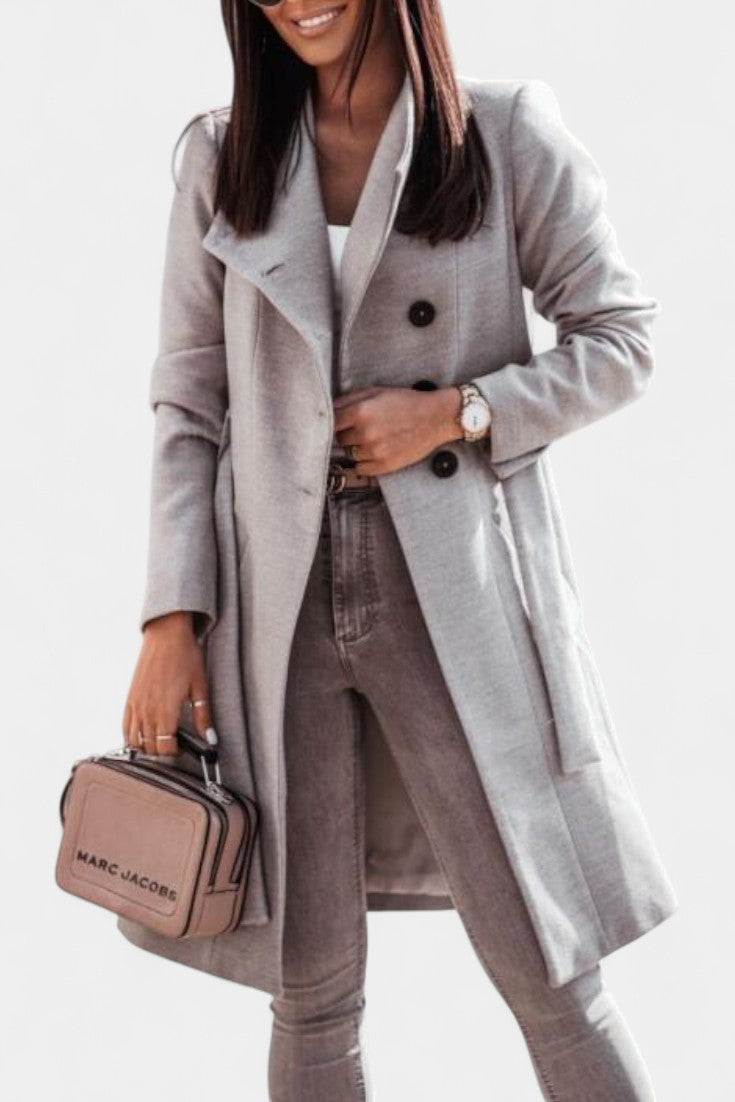Vera | Belted Longline Coat