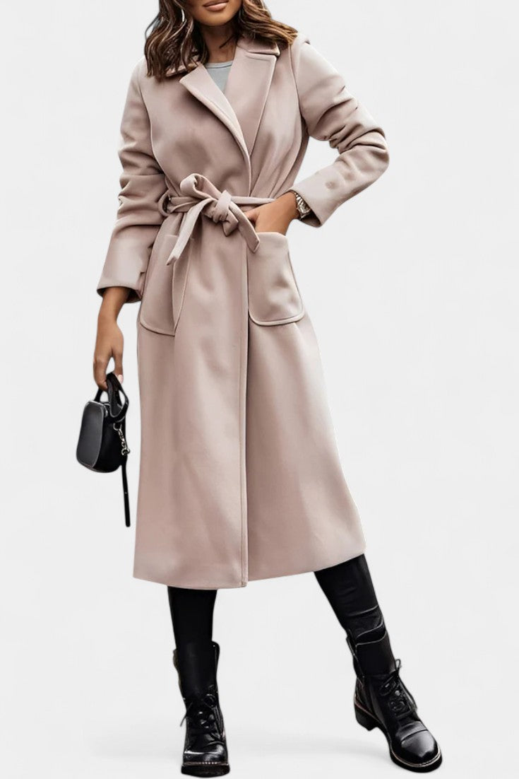 Vanessa | Belted Longline Coat