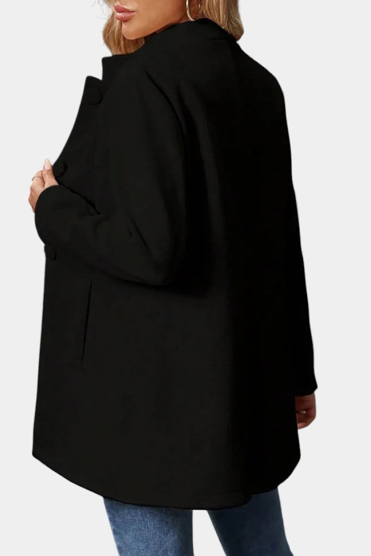 Eugenie | Tailored High-Collar Coat