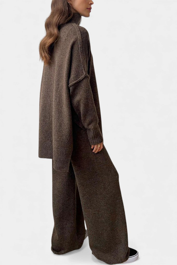 Elara | Cozy Turtleneck Two-Piece Set