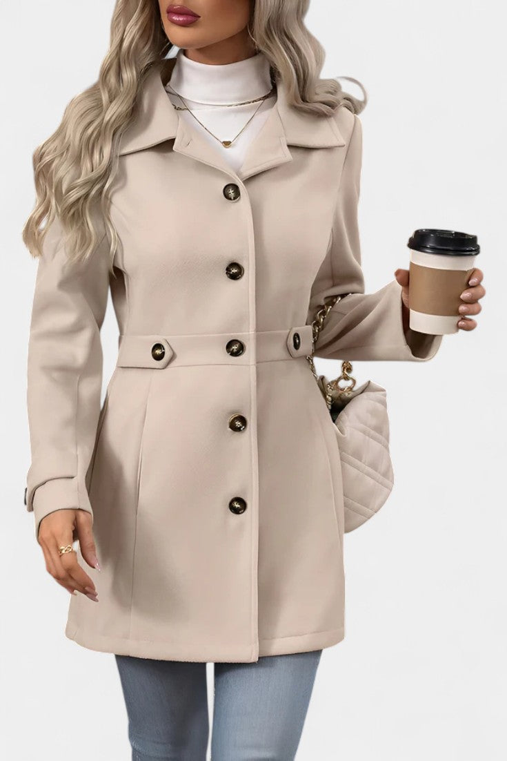 Celestine | Tailored Belted Coat
