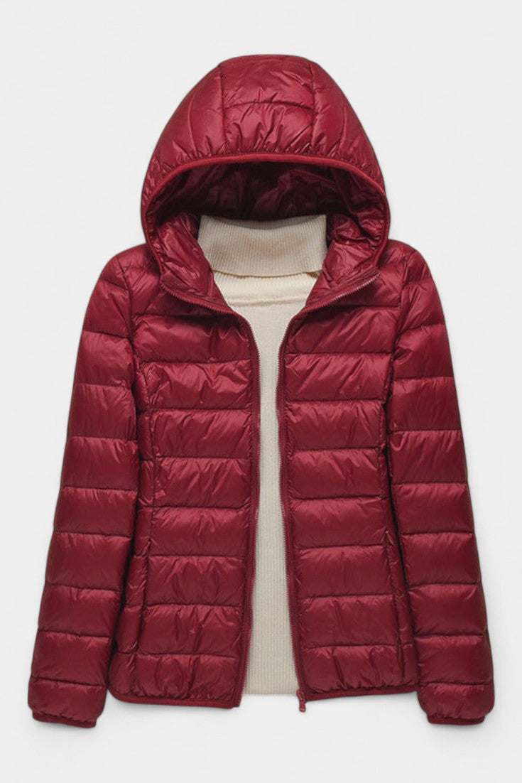 Amara | Lightweight Quilted Hooded Jacket