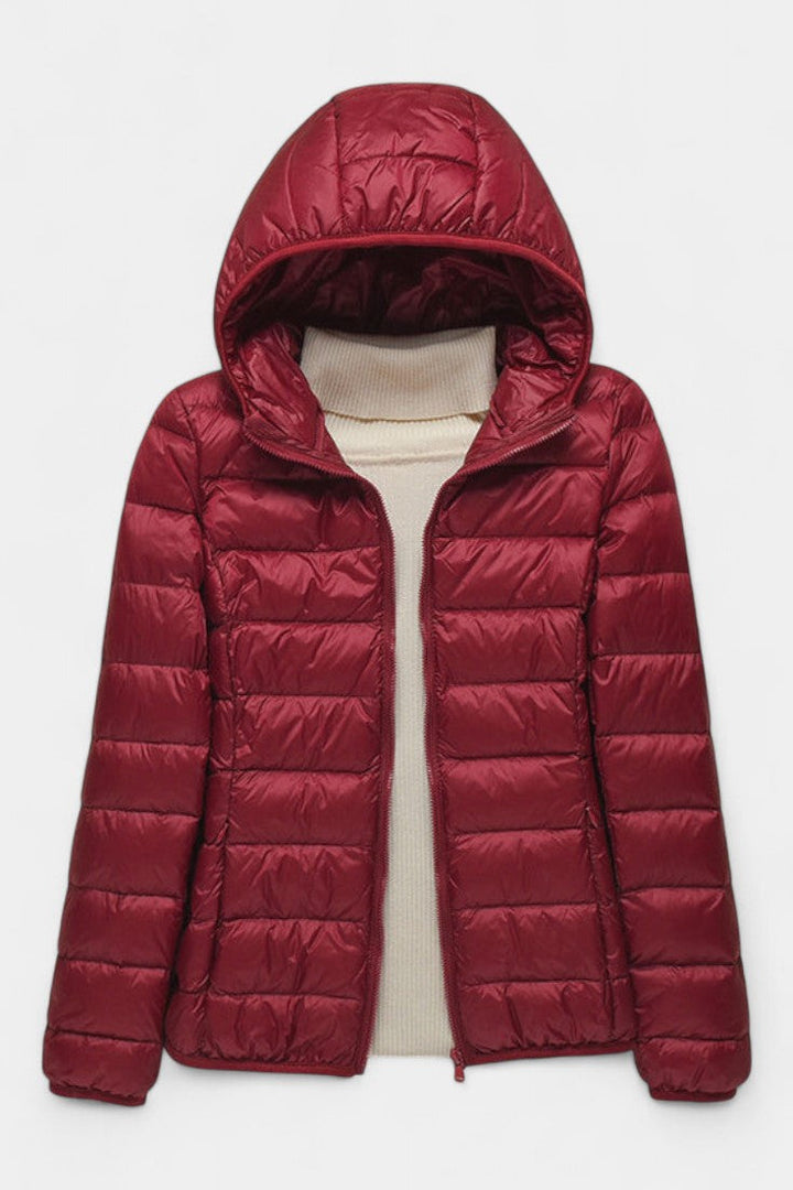 Amara | Lightweight Quilted Hooded Jacket