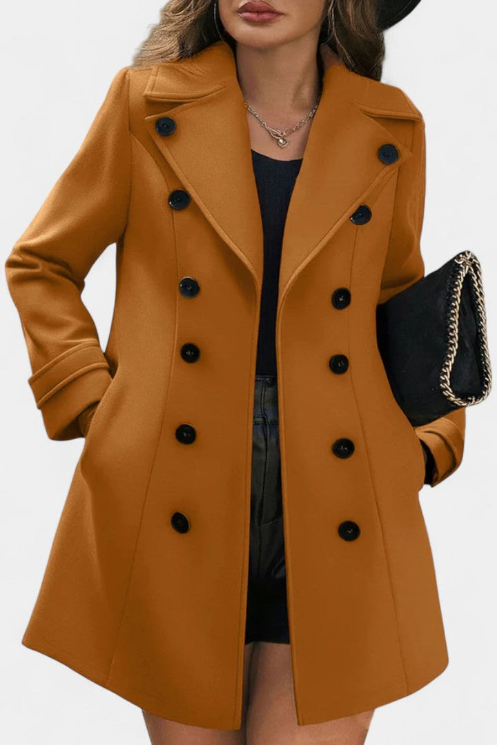 Aurora | Tailored Double-Breasted Coat