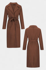 Brigitte | Belted Longline Coat