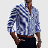 Emory | Classic Striped Button-Up Shirt