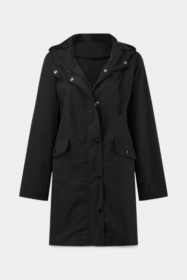 Daphne | Longline Hooded All-Weather Parka
