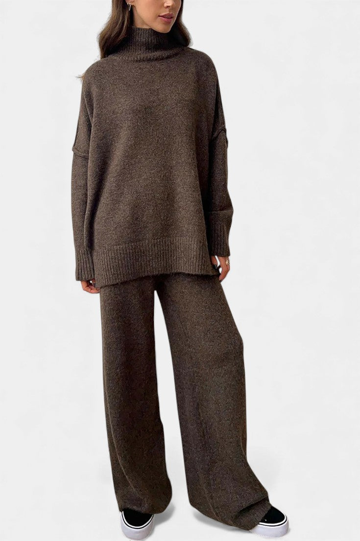 Elara | Cozy Turtleneck Two-Piece Set