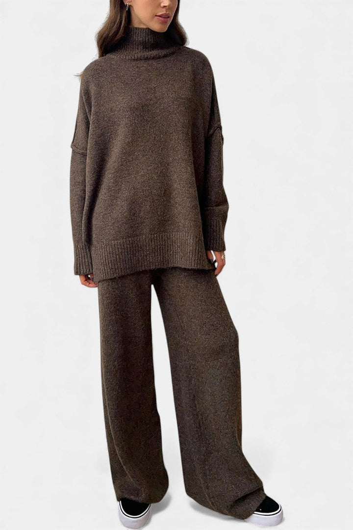 Elara | Cozy Turtleneck Two-Piece Set
