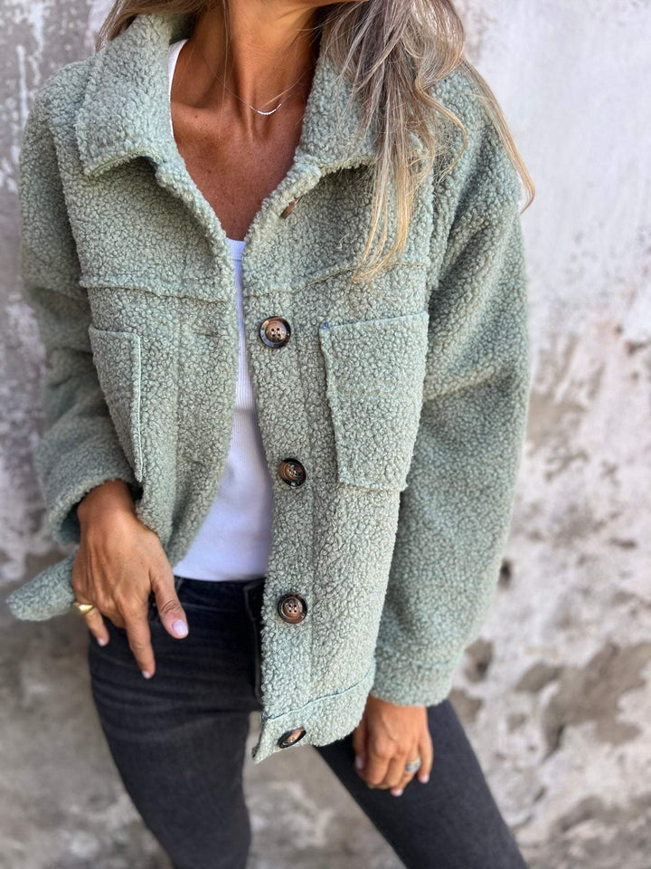 Lindsay | Cozy Textured Button Jacket