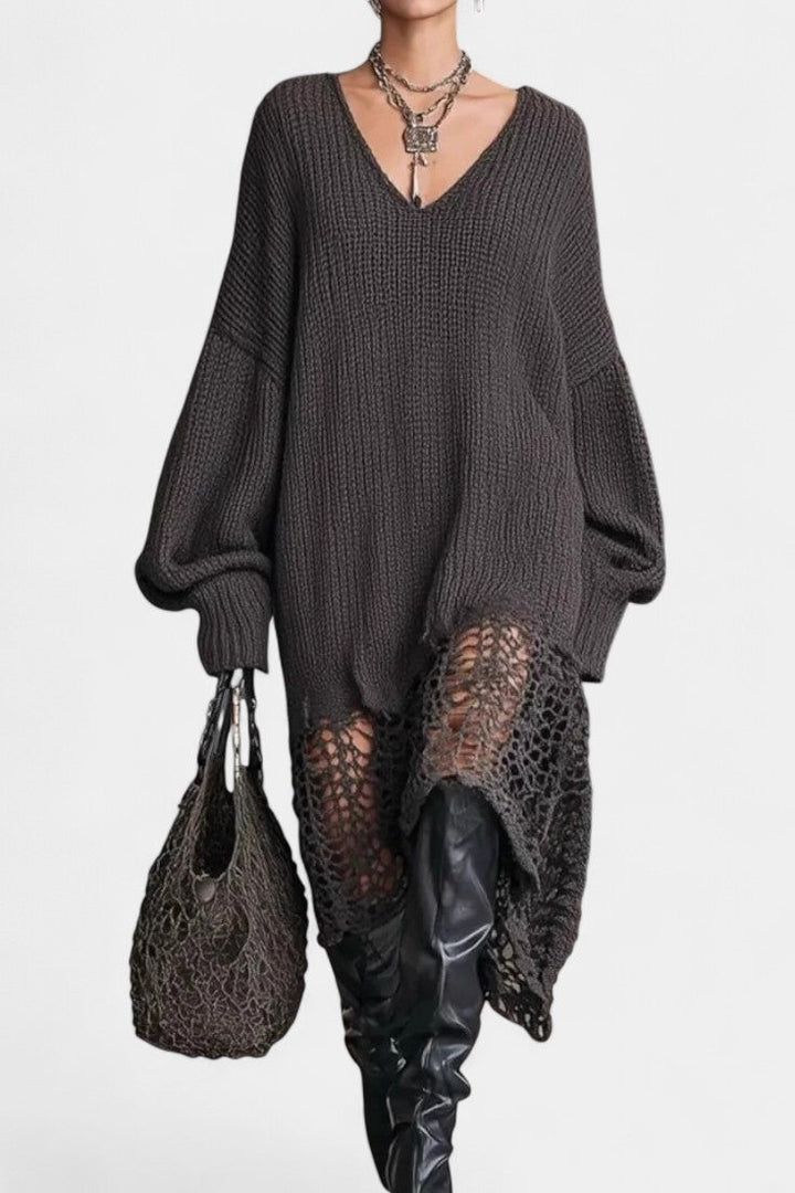 Antoinette | Relaxed Textured Knit Dress