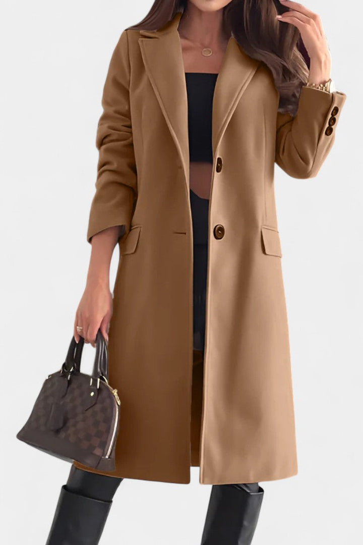 Yvonne | Tailored Mid-Length Coat