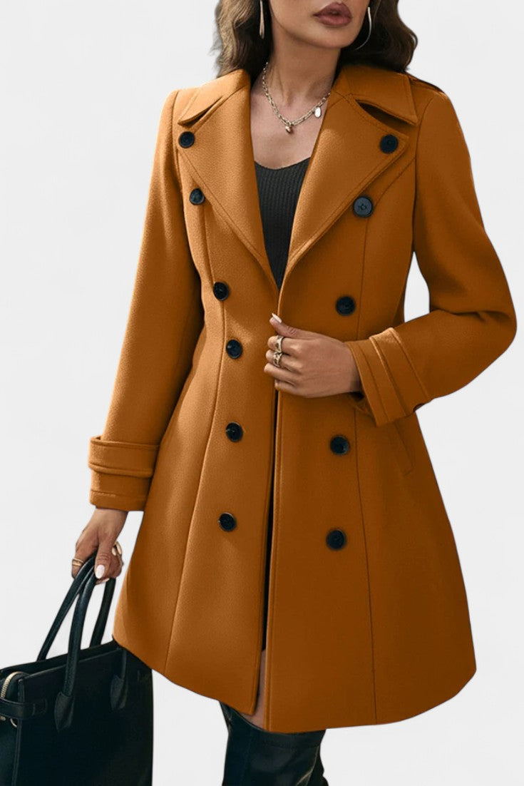 Aurora | Tailored Double-Breasted Coat