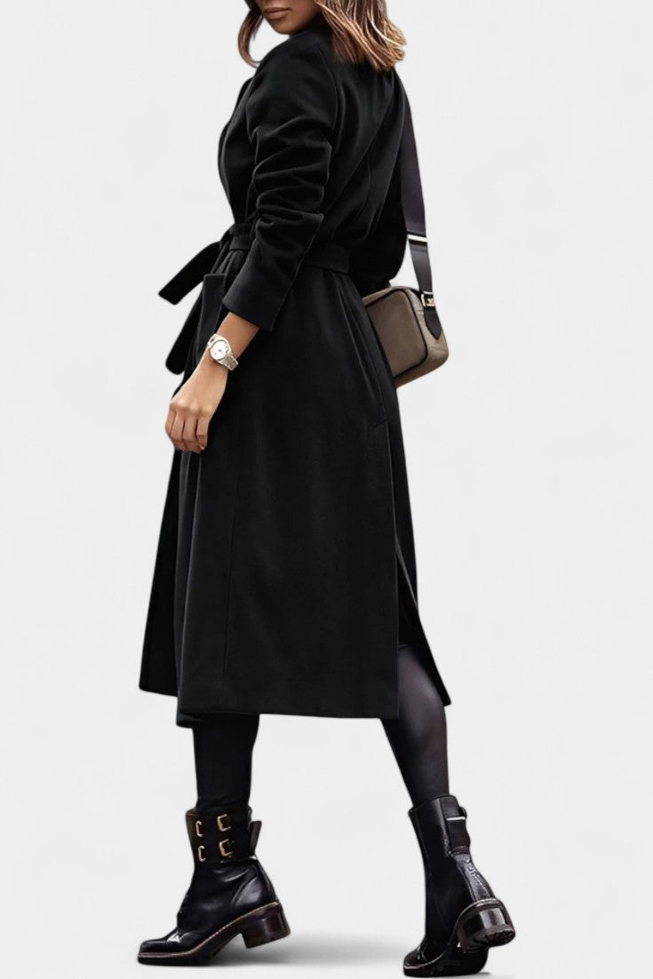 Vanessa | Belted Longline Coat